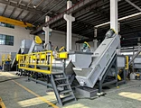 Rigid HDPE Recycling Washing Machine
